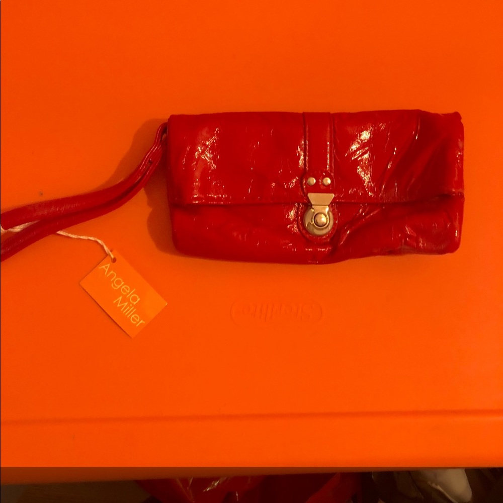 Angela Miller Hot Pink Wristlet